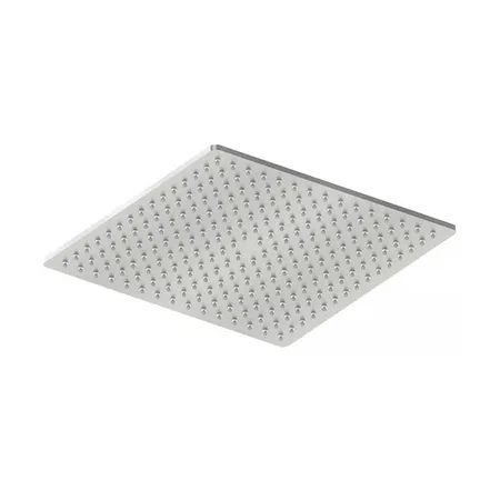 QuadroDesign Верхний душ, настенный/потолочный, 1 режим, цвет: Brushed Stainless Steel
