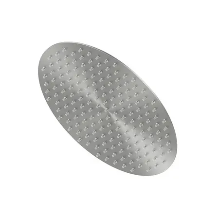 QuadroDesign Верхний душ, настенный/потолочный, 1 режим, цвет: Brushed Stainless Steel