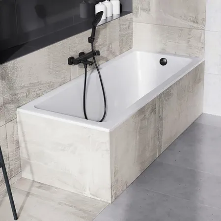 Ravak 10° Slim Ванна, встраиваемая, цвет: белый