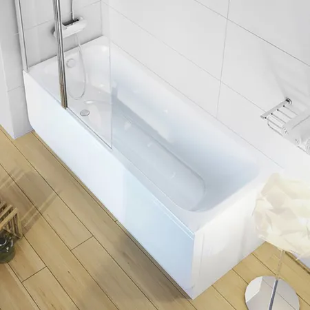 Ravak Chrome Ванна, встраиваемая, цвет: белый