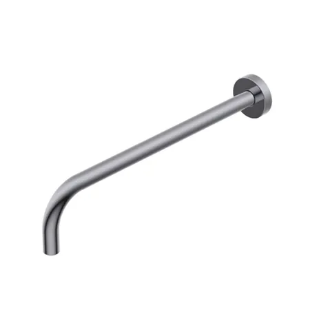 Ritmonio Shower heads Кронштейн верхнего душа, горизонтальный, круглый, из латуни, цвет: Brushed