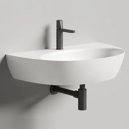 Salini Alda Wall 03 Раковина, накладная, 1 отв, S-Sense, цвет: белый