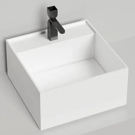 Salini Armonia Раковина, без отв, накладная, S-Sense, цвет: белый глянцевый