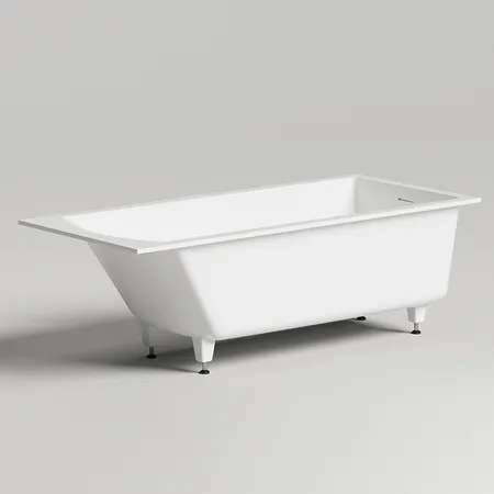 Salini Cascata kit Встраиваемая ванна, донный клапан, материал: S-Sense, цвет: белый матовый