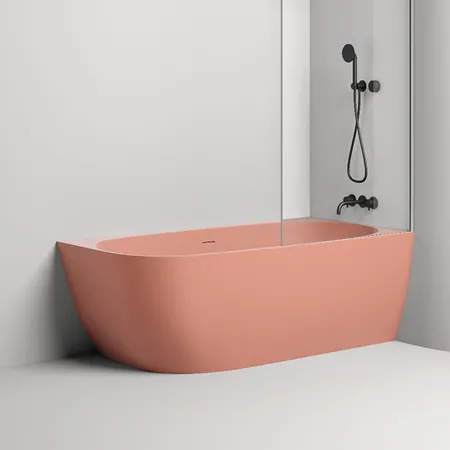 Salini Sofia Corner Right Ванна угловая, Dx, с донным клапаном, "Up&Down", сифон, слив-пер, материал: S-stone, цвет: RAL2012
