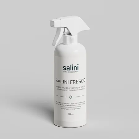 Salini FRESCO Универсальное средство для чистки сантехники из литьевого мрамора