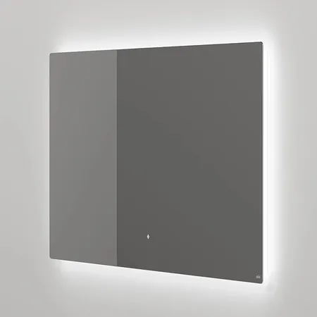 Salini Зеркало для ванны OMBRA, с LED подсветкой, влагостойкое AGC Сrystalvision, сенс. выкл, крепления, обогрев, антизапот