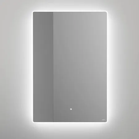 Salini Зеркало для ванны OMBRA, с LED подсветкой, влагостойкое AGC Сrystalvision, сенс. выкл, крепления, обогрев, антизапот