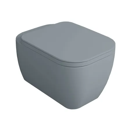 Simas Henges Унитаз подвесной,безободковый, цвет: Cementto matt