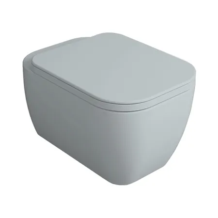 Simas Henges Унитаз подвесной,безободковый, цвет: tela matt