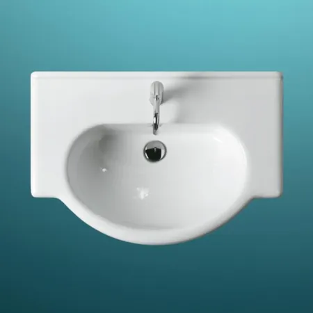 SIMAS Top e lavabi d'arredo Раковина-консоль, 1 отв, цвет: белый