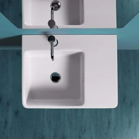 SIMAS Top e lavabi d'arredo Раковина, 1 отв, цвет: белый