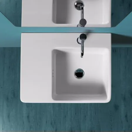 SIMAS Top e lavabi d'arredo Раковина, 1 отв, цвет: белый