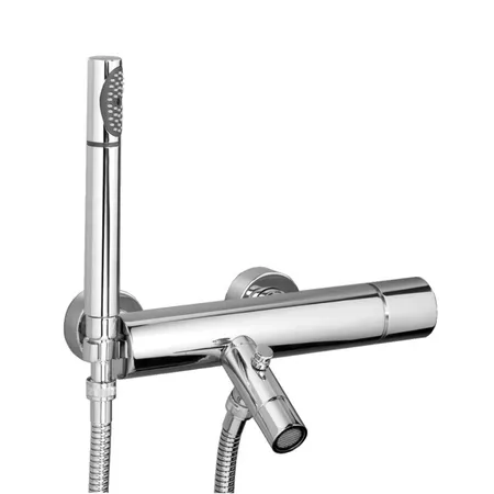 Stella Bamboo Смеситель для ванны 3267/306 с ручным душем, цвет: хром