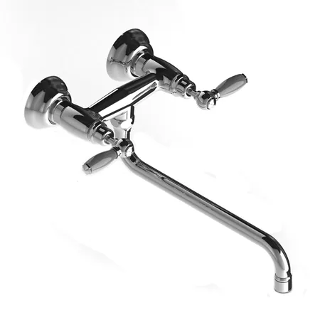 Stella Italica Leve Смеситель для мойки настенный 3243/300, цвет: хром