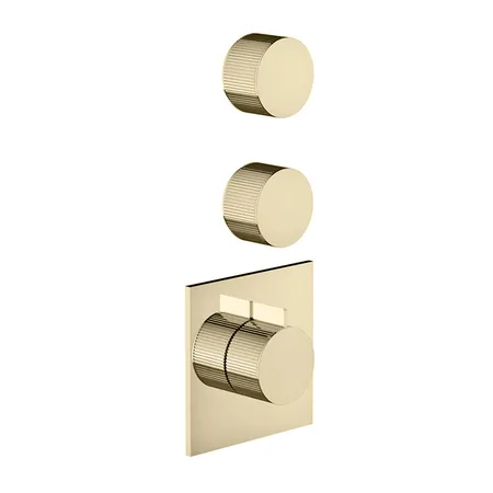 Stella Sirius Смеситель для душа, встраиваемый, на 2 источника. цвет: Brushed nickel