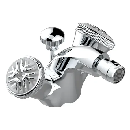 THG Hirondelles Platinum Stamped Смеситель для биде, 1 отв, цвет: хром