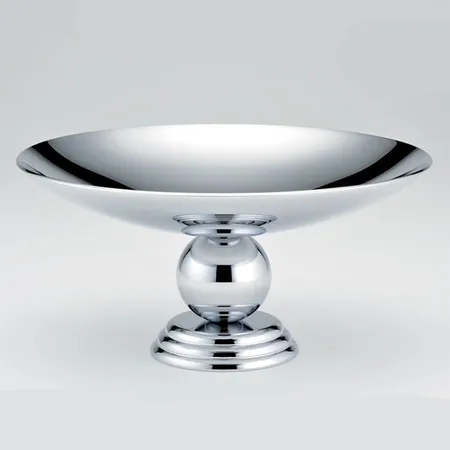 THG Marquise porcelaine blanche Мыльница металлическая, настольная, цвет: хром/платина/белый фарфор