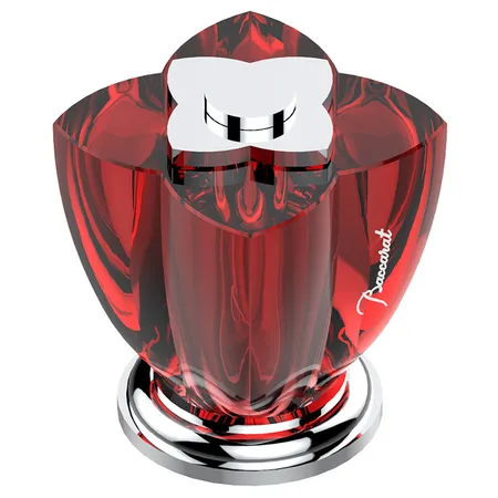 THG Petale De Cristal Rouge Вентиль смесителя для раковины, цвет: хром