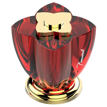 THG Petale De Cristal Rouge Вентиль смесителя для раковины, цвет: полированное золото