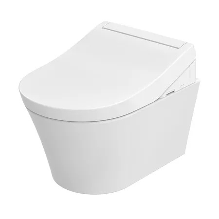 TOTO GP Унитаз подвесной, безободковый, tornado, CeFiONtect, cиденье Washlet, цвет: белый