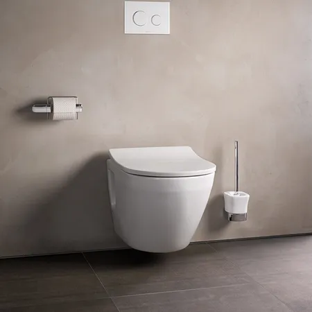 TOTO NC Унитаз подвесной, безободковый, Tornado Flush, CeFiONtect, цвет: белый