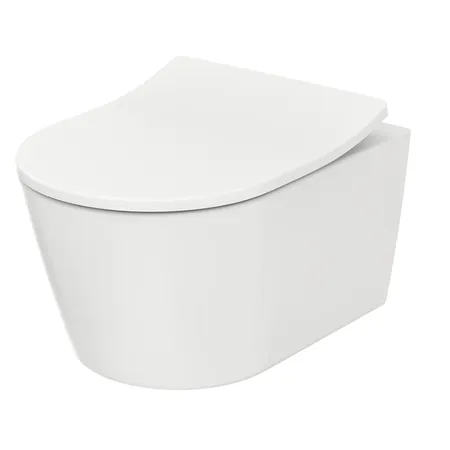 TOTO RP Унитаз подвесной NEW, с сиденьем TC513F, цвет: белый