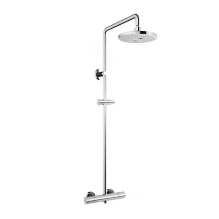 TOTO Showers Душевая стойка с термостатическим смесителем, SMA, Comfort Wave, Warm Spa, цвет: хром (без шланга и ручного душа)