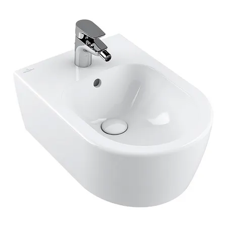 Villeroy&Boch Avento Биде подвесное, с 1 отв, цвет: альпийский белый