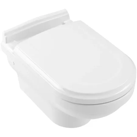 Villeroy&Boch Hommage Унитаз, подвесной, CeramicPlus, цвет: альпийский белый