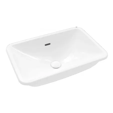 Villeroy&Boch Loop&Friends Раковина, встраиваемая снизу, без отв, с переливом, CeramicPlus, цвет: альпийский белый