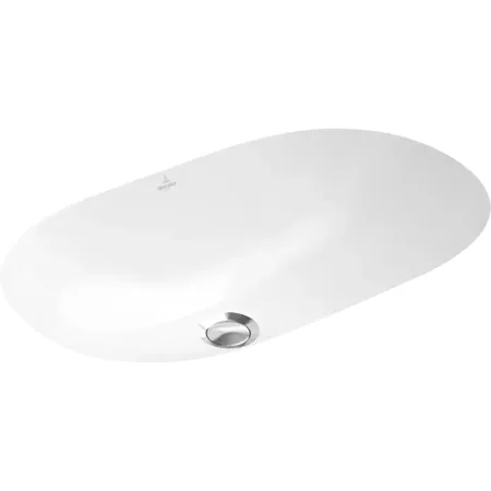 Villeroy&Boch O.novo Раковина для установки под столешницу, с переливом, цвет: альпийский белый