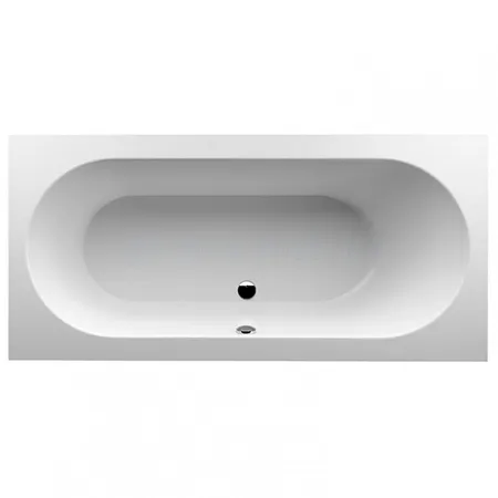 Villeroy&Boch Oberon Ванна, встраиваемая, слив, ножки, Quaryl, цвет: альпийский белый
