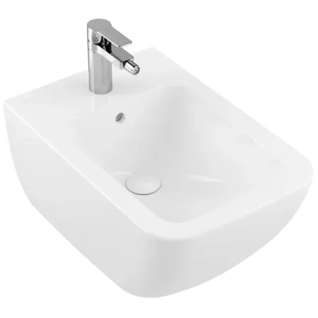 Villeroy&Boch Venticello Биде подвесное, 1 отв, цвет: альпийский белый