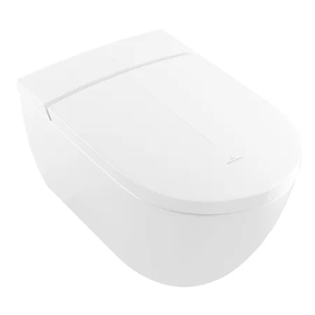 Villeroy&Boch Viclean Унитаз-биде подвесной, CeramicPlus, цвет: альпийский белый