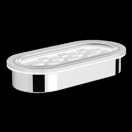 Мыльница LANGBERGER ACCESSORIES 23017A настольная цвет хром