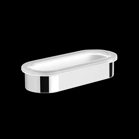 Мыльница LANGBERGER ACCESSORIES 23017B настольная глубокая цвет хром
